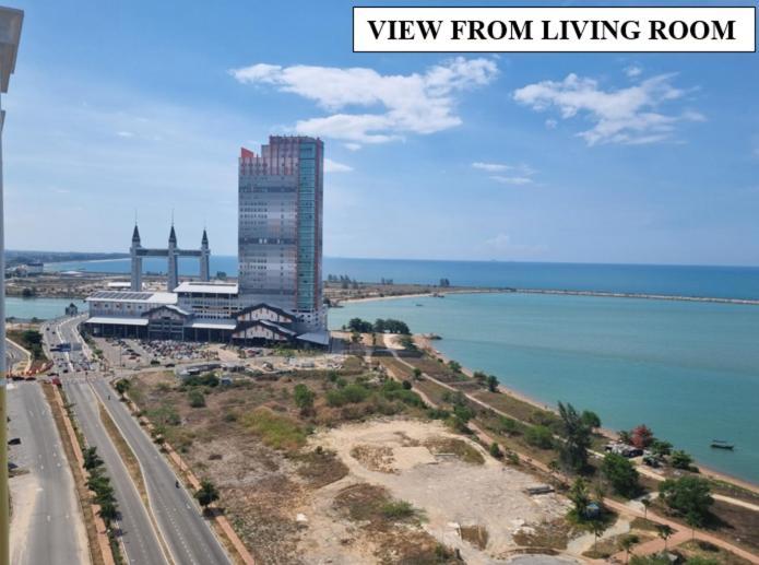 Seaside Haven Homestay Seaview Unit With Pool Opposite Ktcc & Mayang Mall - Pangsapuri Ladang Tanjung Куала-Тренгану Экстерьер фото